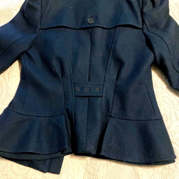 BCBGMAXAZARIA Wool Fitted Coat size S - Picture 7 of 10